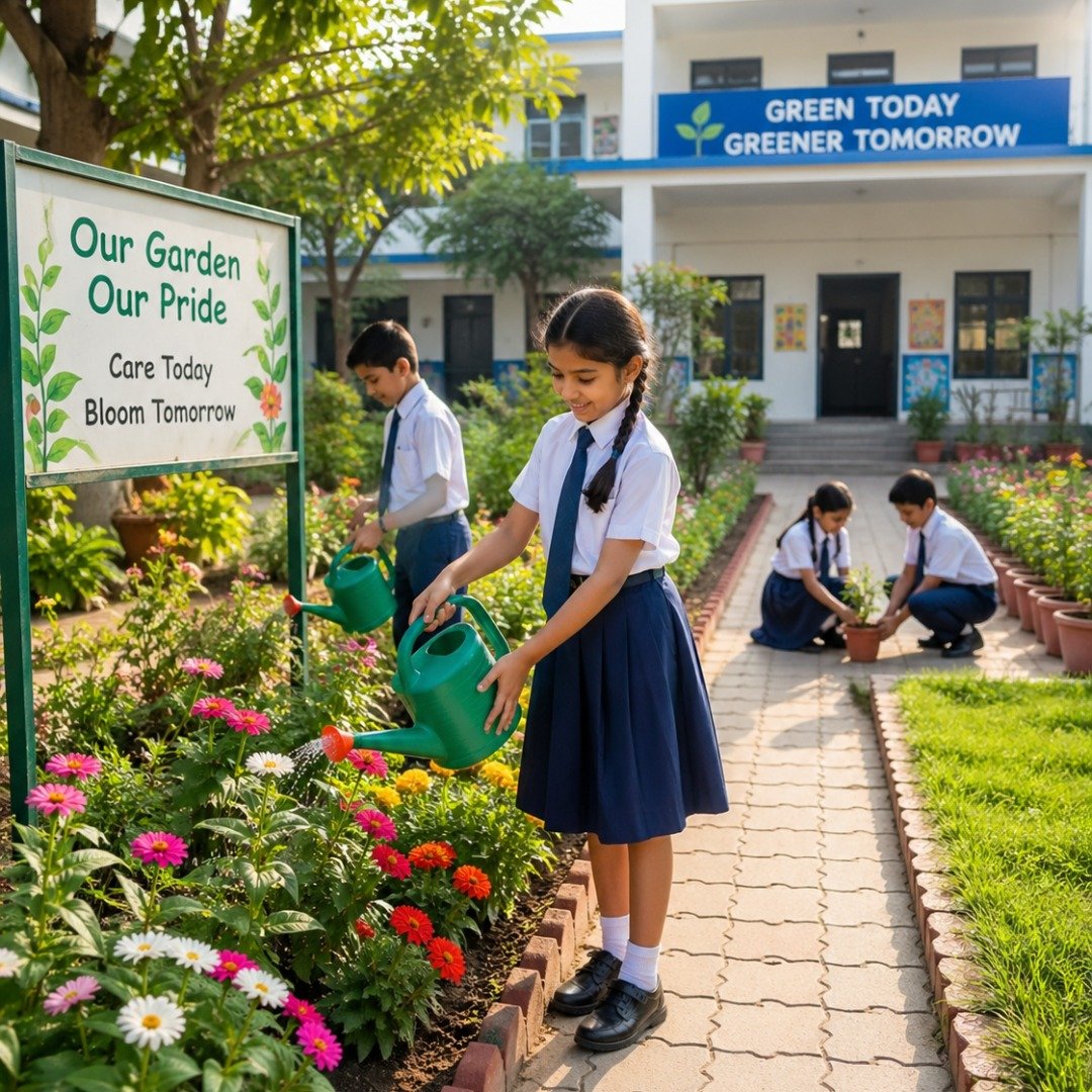 The Secret of the School Garden